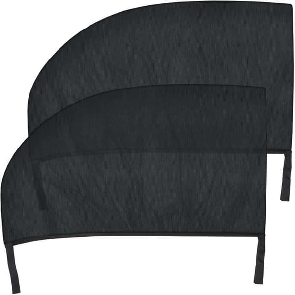 igadgitz Xtra U6918 - Baby Car Solskydd Polyester Mesh (2st) - Bil Solskydd Fönster Dörrar Bak - Solskydd
