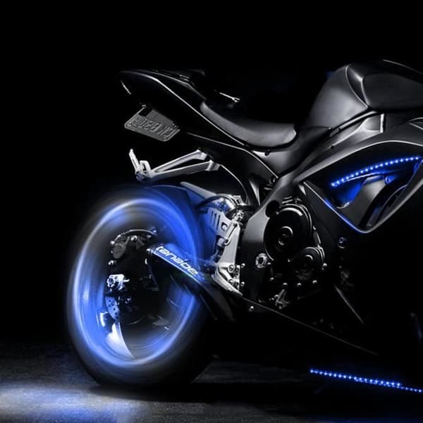 LED Atmosphere Light Lampor light stick typ neonlampa ATV hjulljus Ekrar billampa Däck Ventillock Dekorativ Lan
