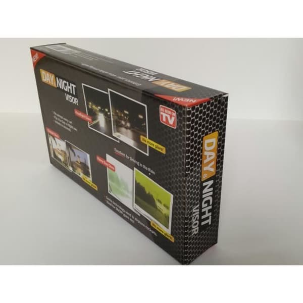 Solskydd - Ej specificerat - Antireflex - Svart - 32 cm x 11 cm - Lätt att installera