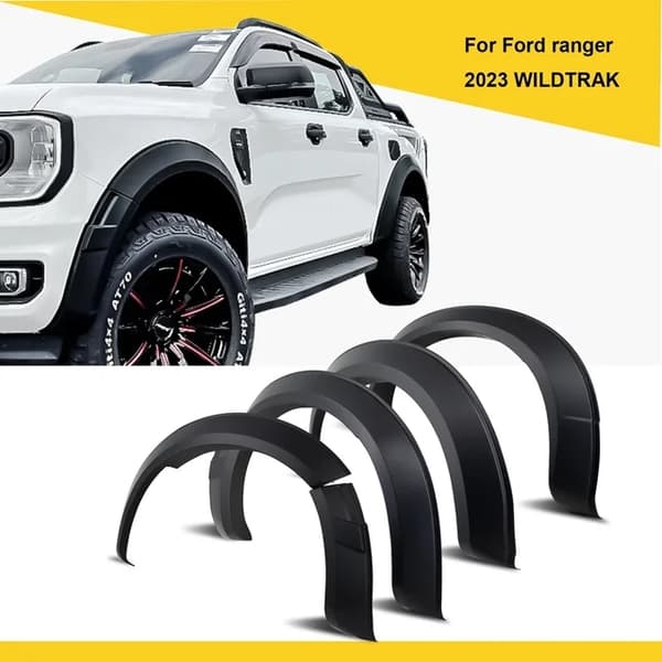 Fender Flares, mattamusta viimeistely, pyöränkaarien jatkeet, ei anturireikää