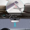 Miniatyrbild 4 av 4: Bilsolskydd - Ej specificerat - 46 cm - Reflekterande - UV-skydd - Dragspelsdesign