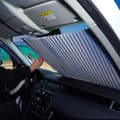 Miniatyrbild 1 av 4: Bilsolskydd - Ej specificerat - 46 cm - Reflekterande - UV-skydd - Dragspelsdesign