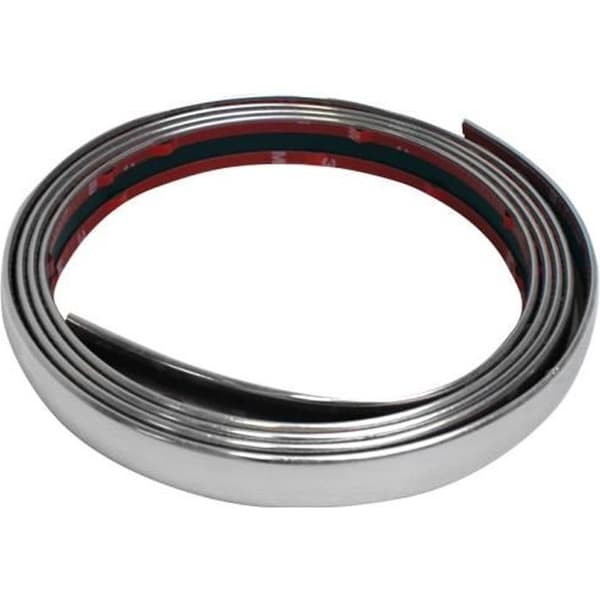 Dekorativ remsa krom 2,45 m x 21 mm