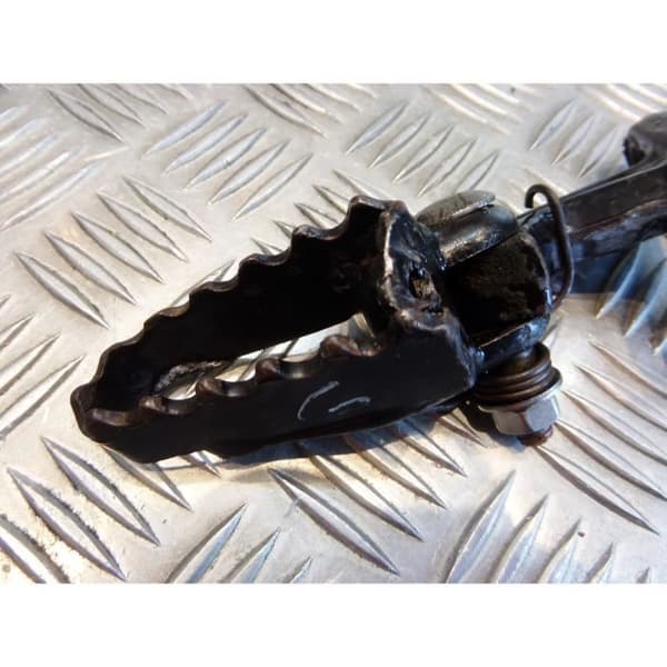 plattstöd vänster fotblock motorcykel ktm 600 lc4 er600lc4 1988 - 89- USED