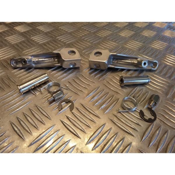 par främre fotstöd wedge motorcykelförare kawasaki zx6r zx10r er6 z1000 z750 zx636 zx-6r ...
