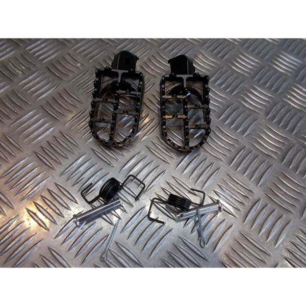 par svart fotstöd wedge motocross honda 50 70 80 100 crf xr dirt ...