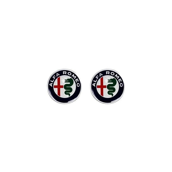 Alfa Romeo Logotyp 3D-dekal, 21 mm, 2 delar