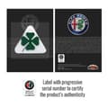 Miniatyrbild 4 av 4: 3D-dekal - Alfa Romeo - Quadrifoglio Verde - Grön - 10 cm - Officiell