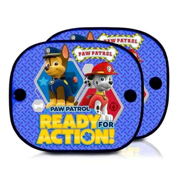 Paraply - Paw Patrol - 2 enheter - Blå - Bilsolskydd - UV-skydd