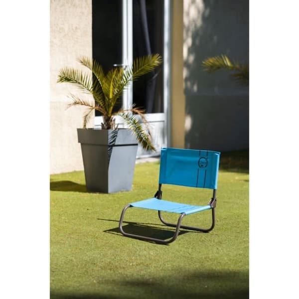 Set med 2 strandryggstödsstolar 1 veck - O'Beach - Mått: 50 x 45 x 48 cm