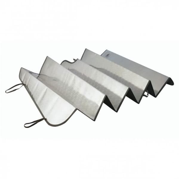 Styv solskydd - Laser Sun - XXL 175x90cm - Vikbar - Sugkoppar - UV-skydd