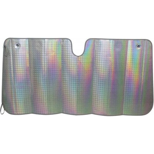 Styv solskydd - Laser Sun - XXL 175x90cm - Vikbar - Sugkoppar - UV-skydd