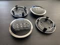 Miniatyrbild 1 av 6: Navkåpor - Audi - 69 Mm - Set om 4 - Svart - Kompatibel med flera modeller