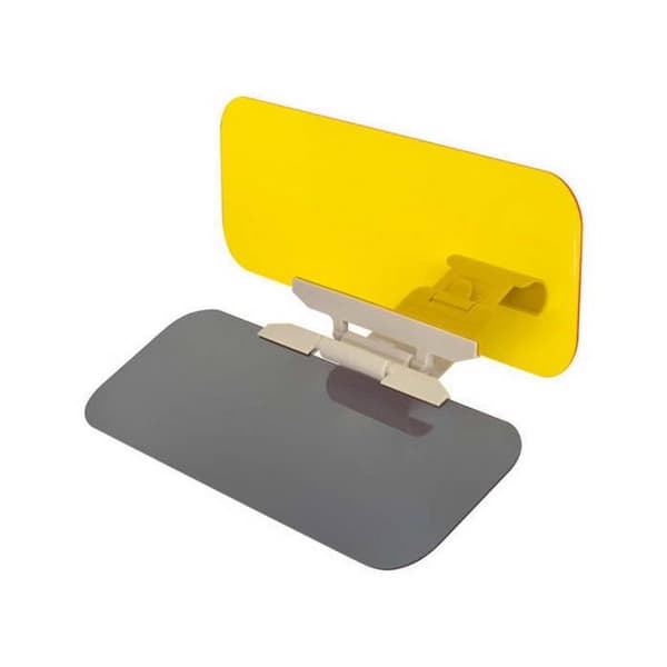 Solskyddsförlängning - Carpoint - 2 i 1 - Gul - ABS - 18 x 32 x 6,5 cm