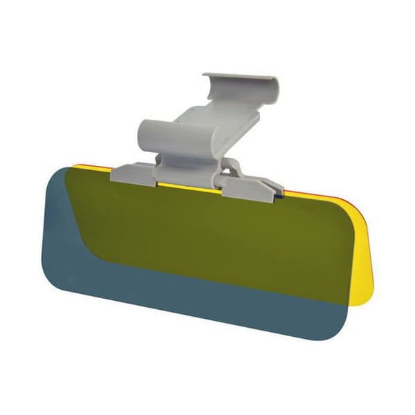 Solskyddsförlängning - Carpoint - 2 i 1 - Gul - ABS - 18 x 32 x 6,5 cm