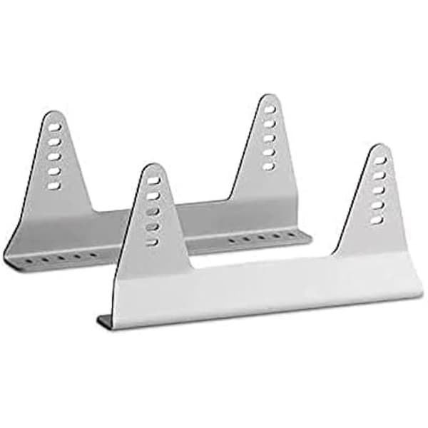 Sidofötter - MOMO - Aluminium - Grå färg - Skumbas - Detaljer ingår