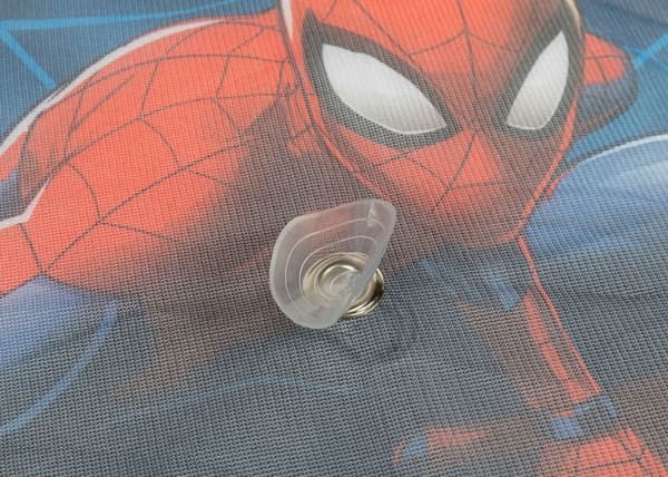 Solskenparasol Bil - Marvel - Spiderman - UV-skydd - 65x35 cm - Sugproppfäste