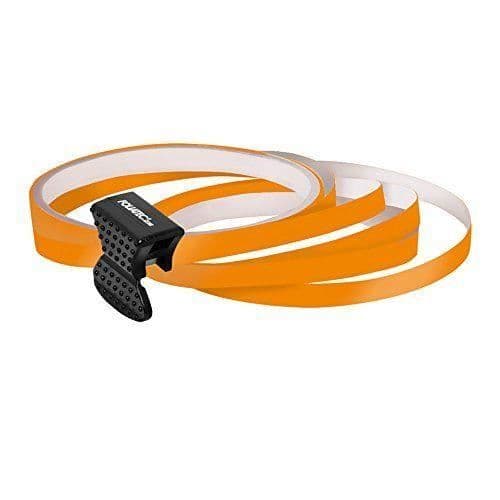 Lisereter för fälgar - FOLIATEC - 34388 - Orange - 4 rullar - Appliceringsverktyg ingår