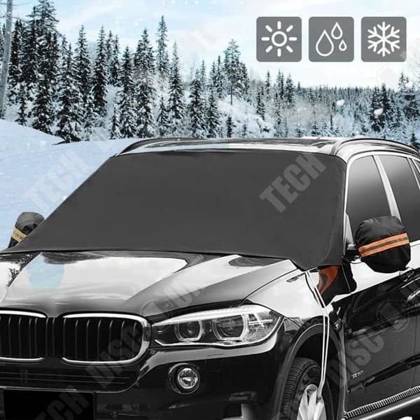 TD® Auto Windshield Cover Magnetic Snow Waterproof Ice Snow Sun Car Sun Shade Gel Protector