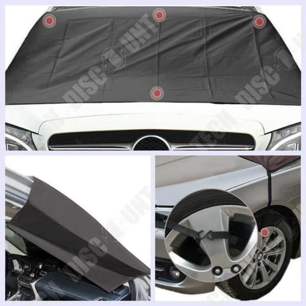 TD® Auto Windshield Cover Magnetic Snow Waterproof Ice Snow Sun Car Sun Shade Gel Protector