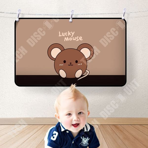 TD® Bilsolskydd Bilsidofönstergardin Värmeisolering Infällbar solskydd 50x78cm