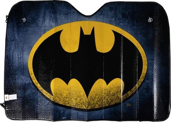 Tataway solskydd för bil 130 x 70 cm Superhjälte Batman Gul Svart
