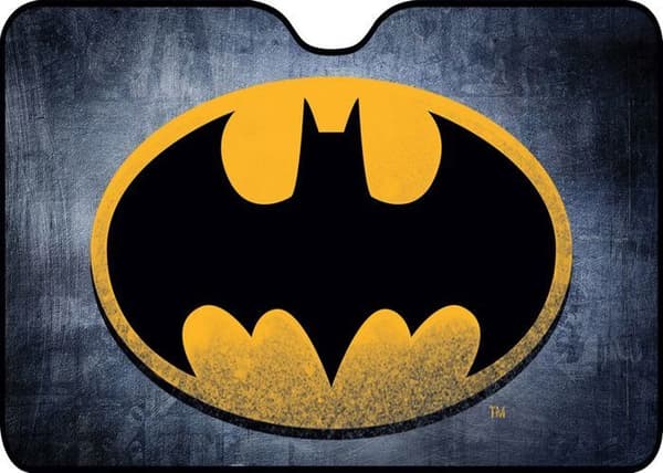 Tataway solskydd för bil 130 x 70 cm Superhjälte Batman Gul Svart
