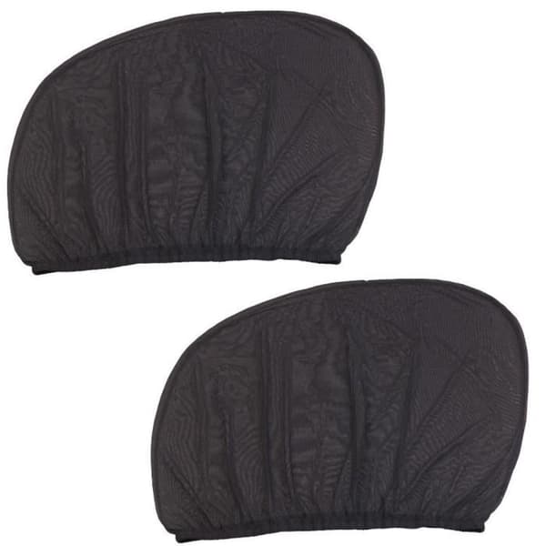 Solskyddsöverdrag Strumpa - Svart - 52 x 126 cm - 2 stycken - Solskydd - Möjlighet till ventilation