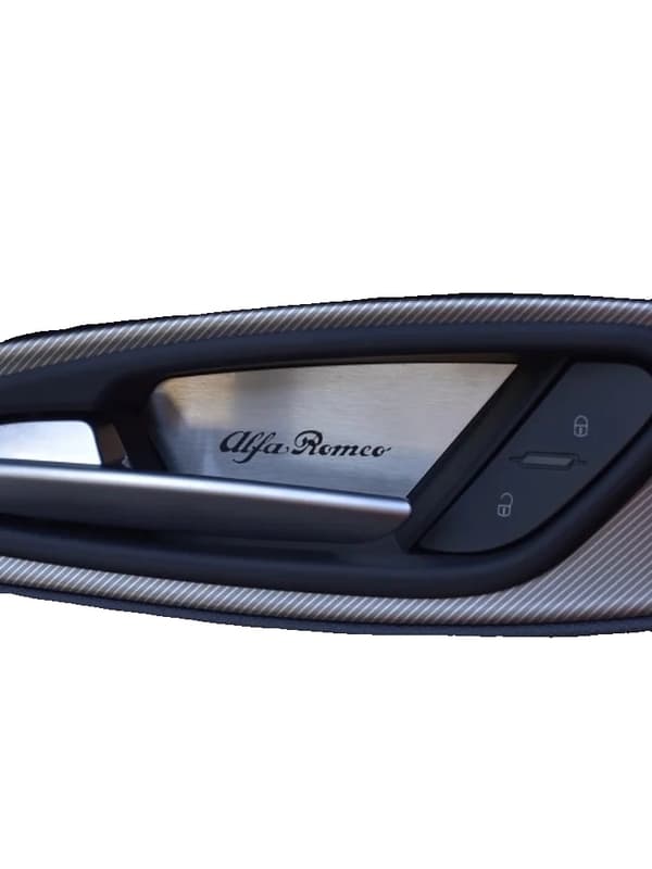 Alfa Romeo Giulia Handtaginsatser, Enkel Installation, Hållbart Material, Snygg Utseende
