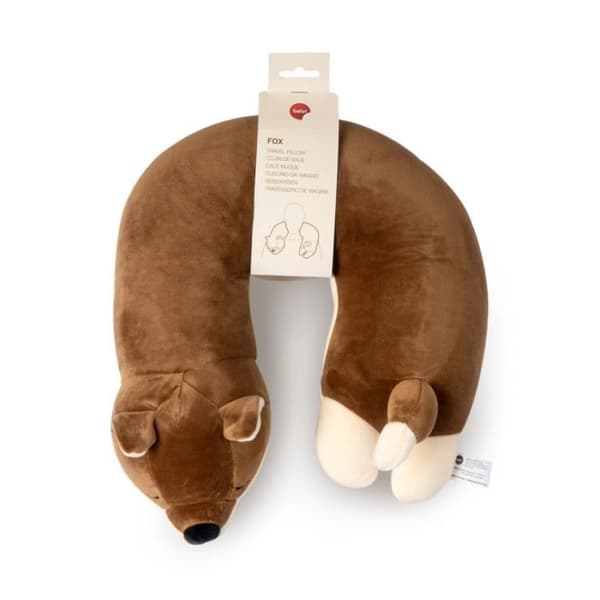 Cale-nuque - Balvi - Fox - Marron - Polyester - Mått 10x35x30 cm