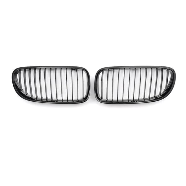 Framgrill, högblank svart finish, högkvalitativ ABS-plast,Blank svart