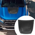 Pikkukuva 2 / 2: Bonnet Scoop Hood Vent Cover, sopii Ford Ranger Raptor 2015-2022, matta musta viimeistely,2015-2022