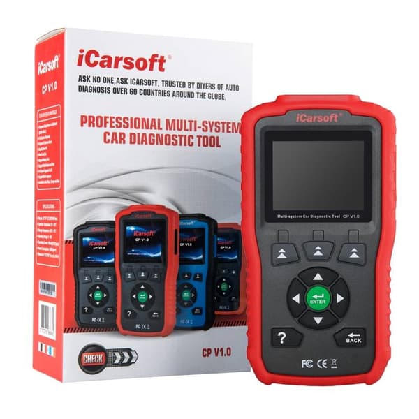 iCarsoft CP V1.0, Felkodsläsare för Peugeot, Citroën, Renault, Dacia, Fiat, Alfa Romeo