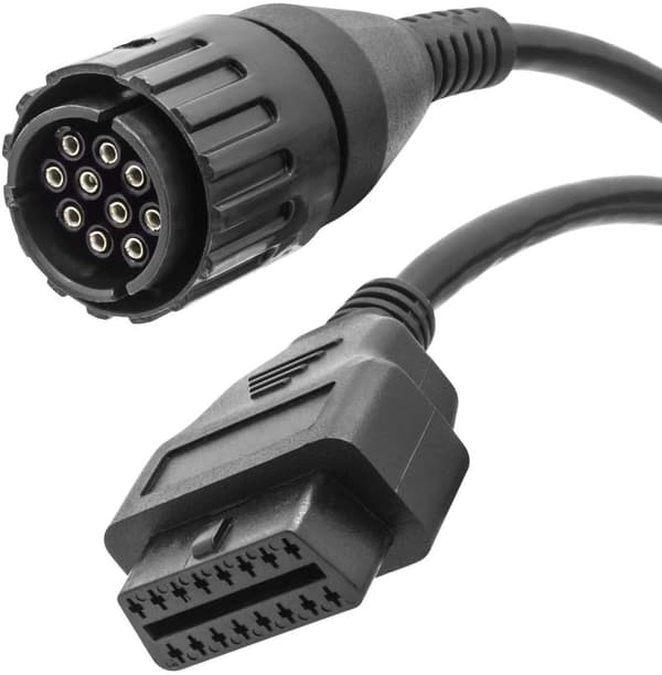 Adapterkabel för BMW motorcyklar, 10-pin