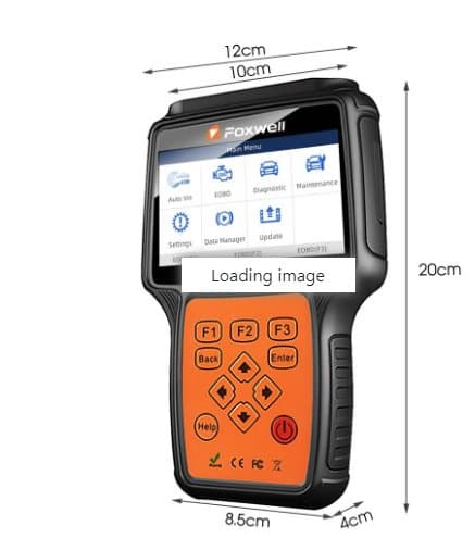 Foxwell NT680PRO Felkodsläsare, Alla system & bilmärken, 15 specialfunktioner