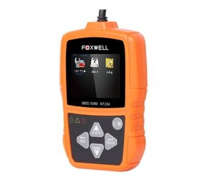 Foxwell NT204, OBDII/EOBD Felkodsläsare, 2.4" färgdisplay, Universell