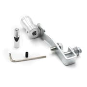 Universal Udstødningsrør Turbo Whistle Silver Størrelse M