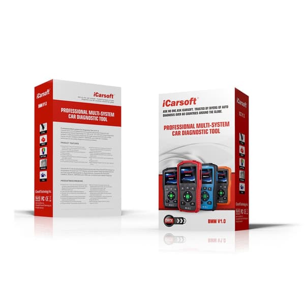 iCarsoft BMW V1.0 Felkodsläsare, oljeåterställning  för BMW & Mini
