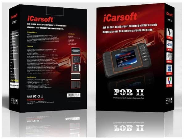 iCarsoft POR II Felkodsläsare för Porsche