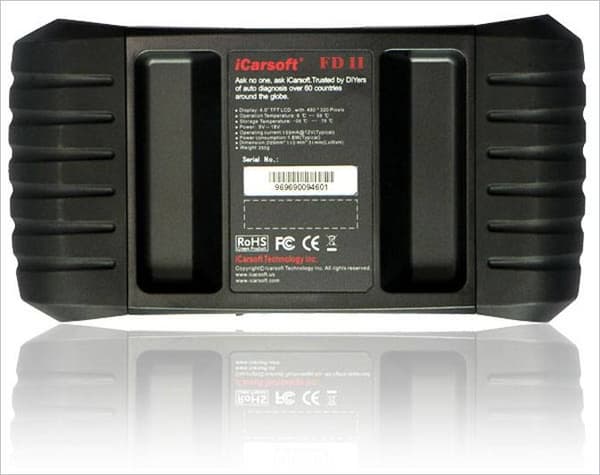 redirected-iCarsoft FD II Felkodsläsare för Ford