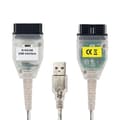 Miniatyrbild 6 av 6: OBDII USB diagnostiskt gränssnitt för BMW K+DCAN med CD-drivrutin, omfattande diagnos