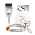 Miniatyrbild 1 av 6: OBDII USB diagnostiskt gränssnitt för BMW K+DCAN med CD-drivrutin, omfattande diagnos