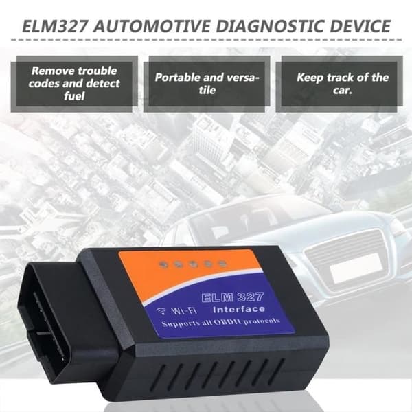 OBD2 Scanner - ELM327 - V1.5 - Wifi - Trådlös - Biladapter