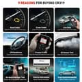 Miniatyrbild 4 av 4: CR319 OBD2 - EOBD-Can Auto Diagnostic Scanner för att läsa och rensa motorfelkoder, EVAP- och O2-sensortestare