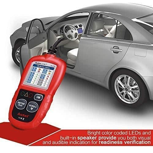 Autel - OBDII Auto Diagnostic Tools Kodläsare med fransk menyläsning och radering av felkoder