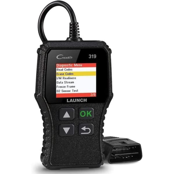 Starta CR319 OBD2 Engine Fault Code Reader med EVAP - O2 Sensor Test, Auto Diagnostic Tool med DTC39 Lookup