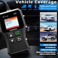 Miniatyrbild 3 av 4: GOOD-LAUNCH CR319 Car Diagnostic OBD2 Scanner Error Code Reader på franska