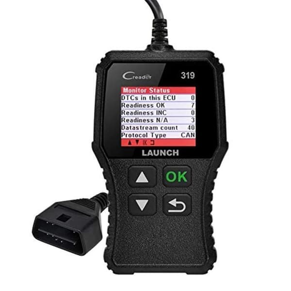 LAUNCH CR319 OBD2 / EOBD/CAN Auto Diagnostic Scanner för att läsa och rensa motorfelkoder, EVAP och sensortestare