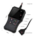 Miniatyrbild 4 av 4: CR319 OBD2 Scanner Universal Automotive Diagnostic Tool OBDII Car Code Reader Sensor Systems Scanner