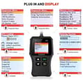 Miniatyrbild 3 av 4: Cr319 Auto Code Reader Obdii Eobd Bilfelsdiagnosinstrument